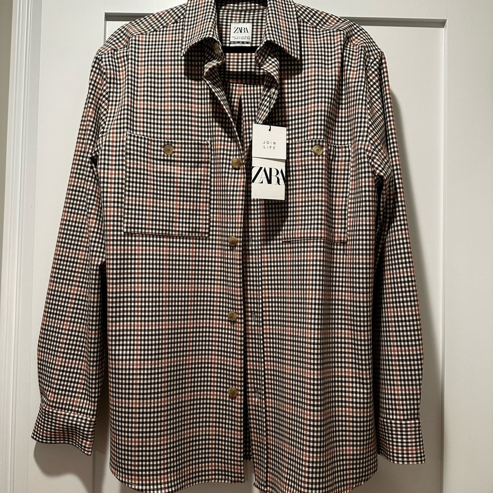 Zara Button Down Shirt - NWT - size L
